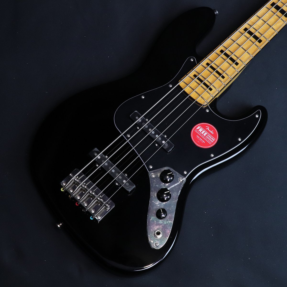 Squier / Classic Vibe 70s Jazz Bass V Maple Fingerboard Black スク