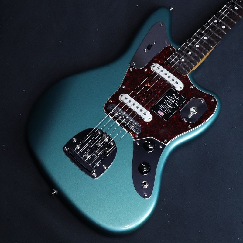 Fender / American Professional Classic Jaguar Rosewood Fingerboard Faded Sherwood Green Metallic [USA製]【S/N:US25093443】【3.75kg】【横浜店】