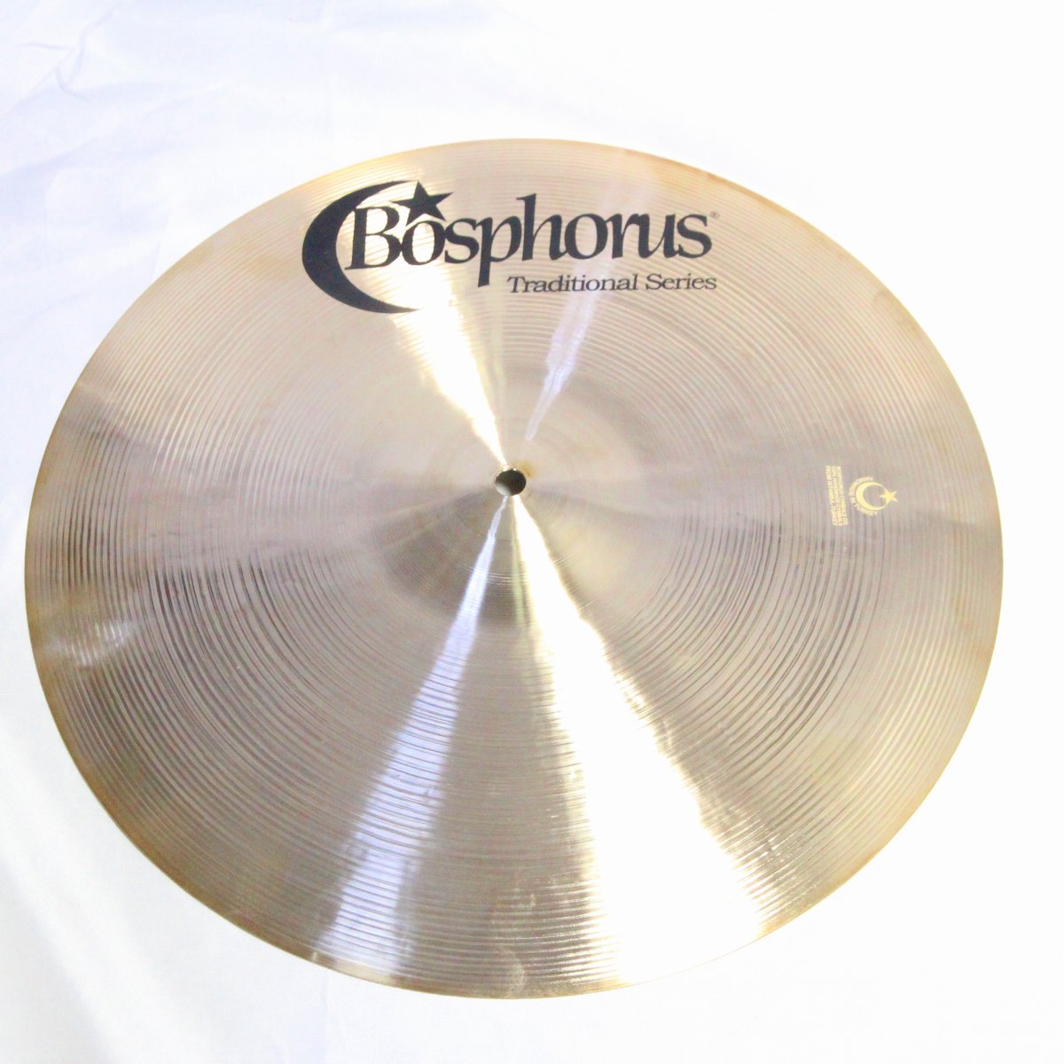 クラッシュシンバル　シンバル　ボスフォラス BOSPHORUS / Traditional Series Crash Meditum Thin 16インチ 1010g