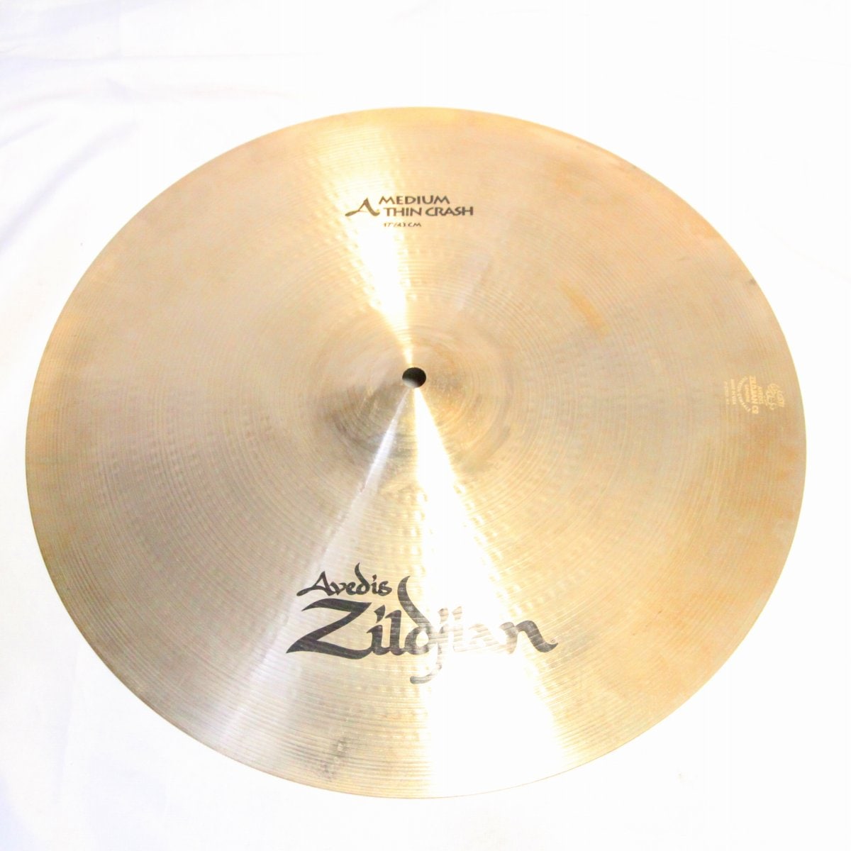 中古】ZILDJIAN / A.Zildjian Medium thin Crash 17インチ 1370g