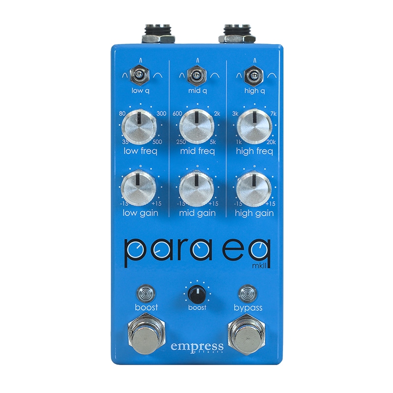 高品位なパラメトリックEQペダル] Empress Effects / ParaEQ MKII EQ w