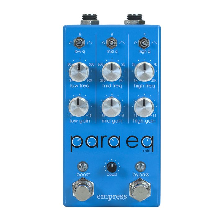 高品位なパラメトリックEQペダル] Empress Effects / ParaEQ MKII EQ w