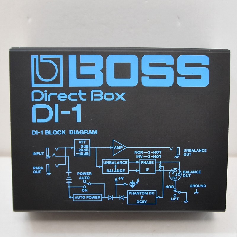 【未使用品】BOSS DI-1 中古】BOSS / DI-1 / Direct Box 【心斎橋店】 | DI（ダイレクト