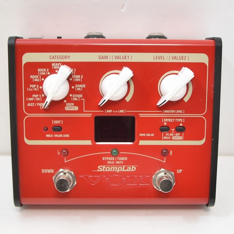 (美品) VOX StompLab 1B　ベース用マルチエフェクター Amazon.com: VOX StompLab 1B Multi-Effects Modeling Pedal for Bass