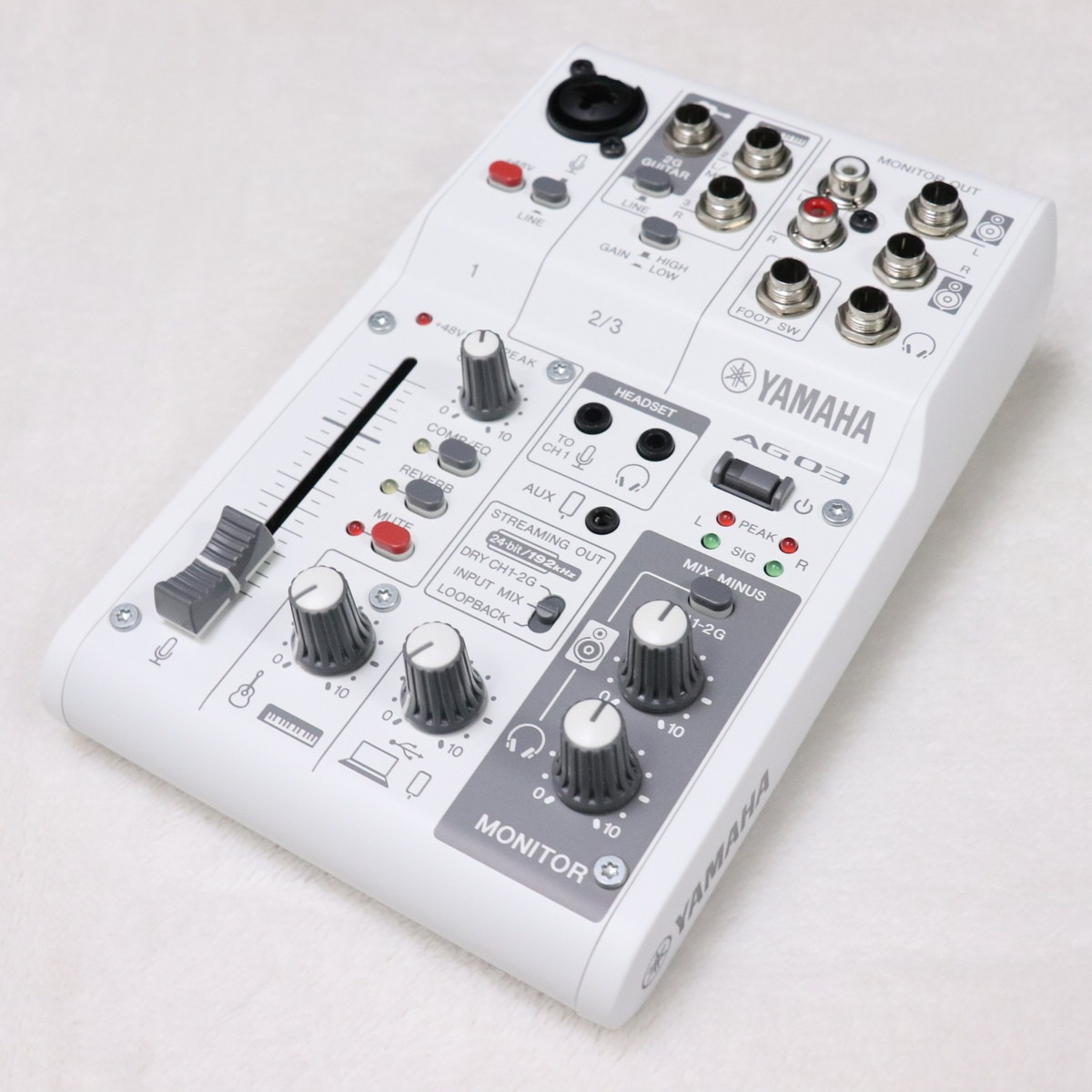 【YAMAHA AG03mk2】新古品 YAMAHA AG03MK2（中古/送料無料）【楽器検索デジマート】