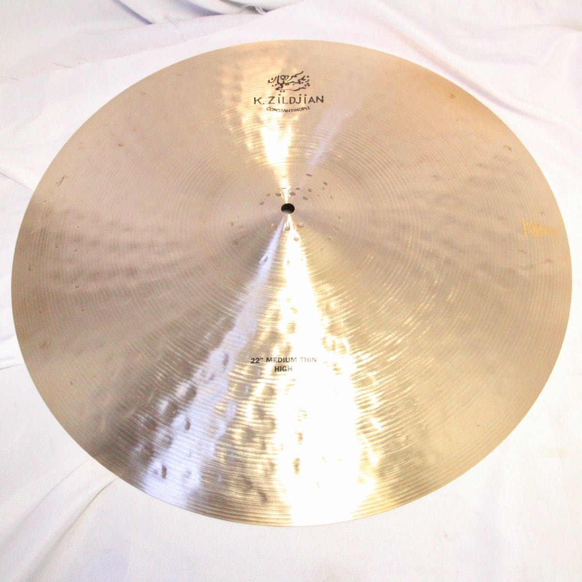 ZILDJIAN / K.CONSTANTINOPLE 22” Medium Thin Ride HIGH 2456g 厳選品