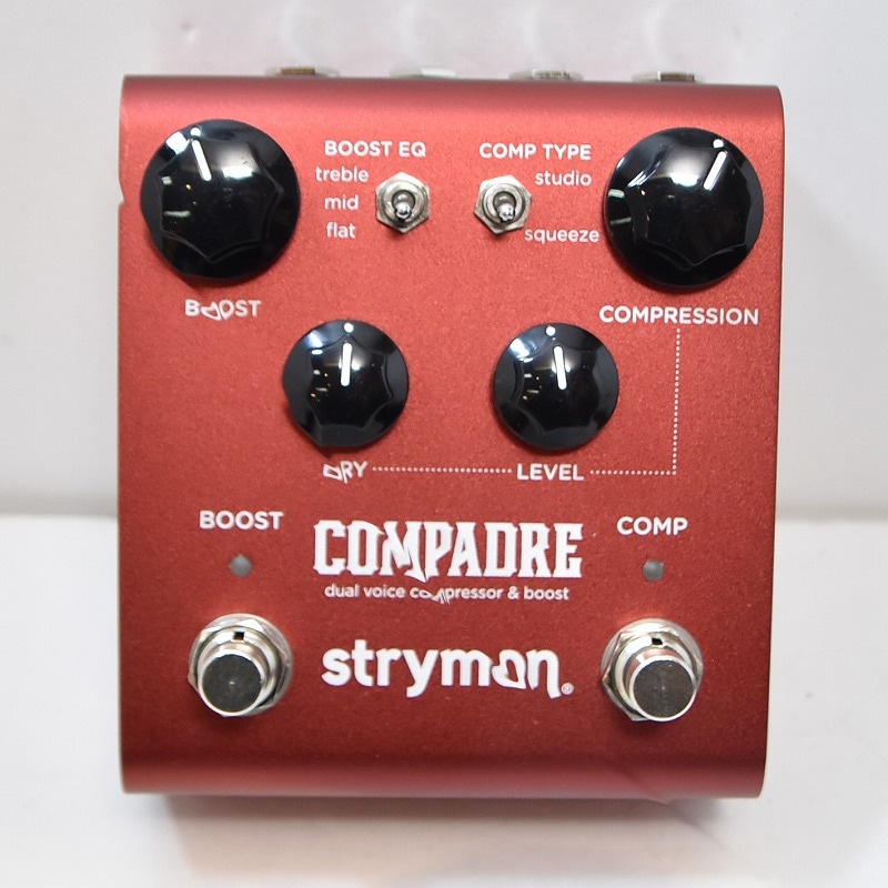 strymon COMPADRE ギター ベース コンプレッサー ブースター strymon | COMPADRE | コンプレッサー＆ブースター | 製品情報