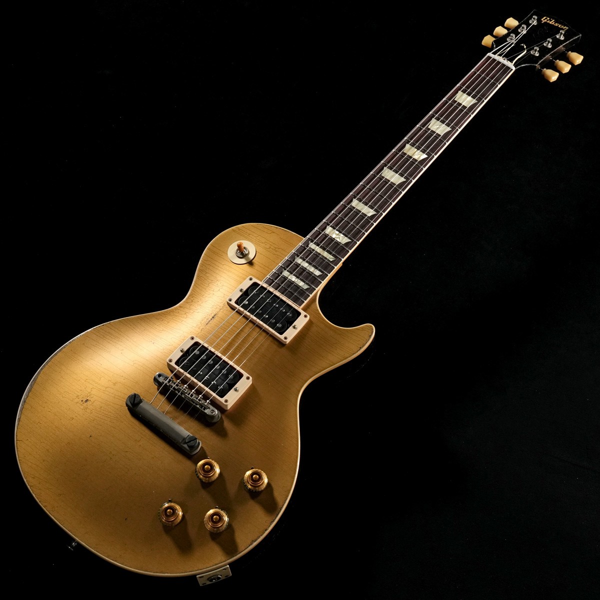 Gibson Custom / Hand Picked 1957 Les Paul Standard Gold Top Dark