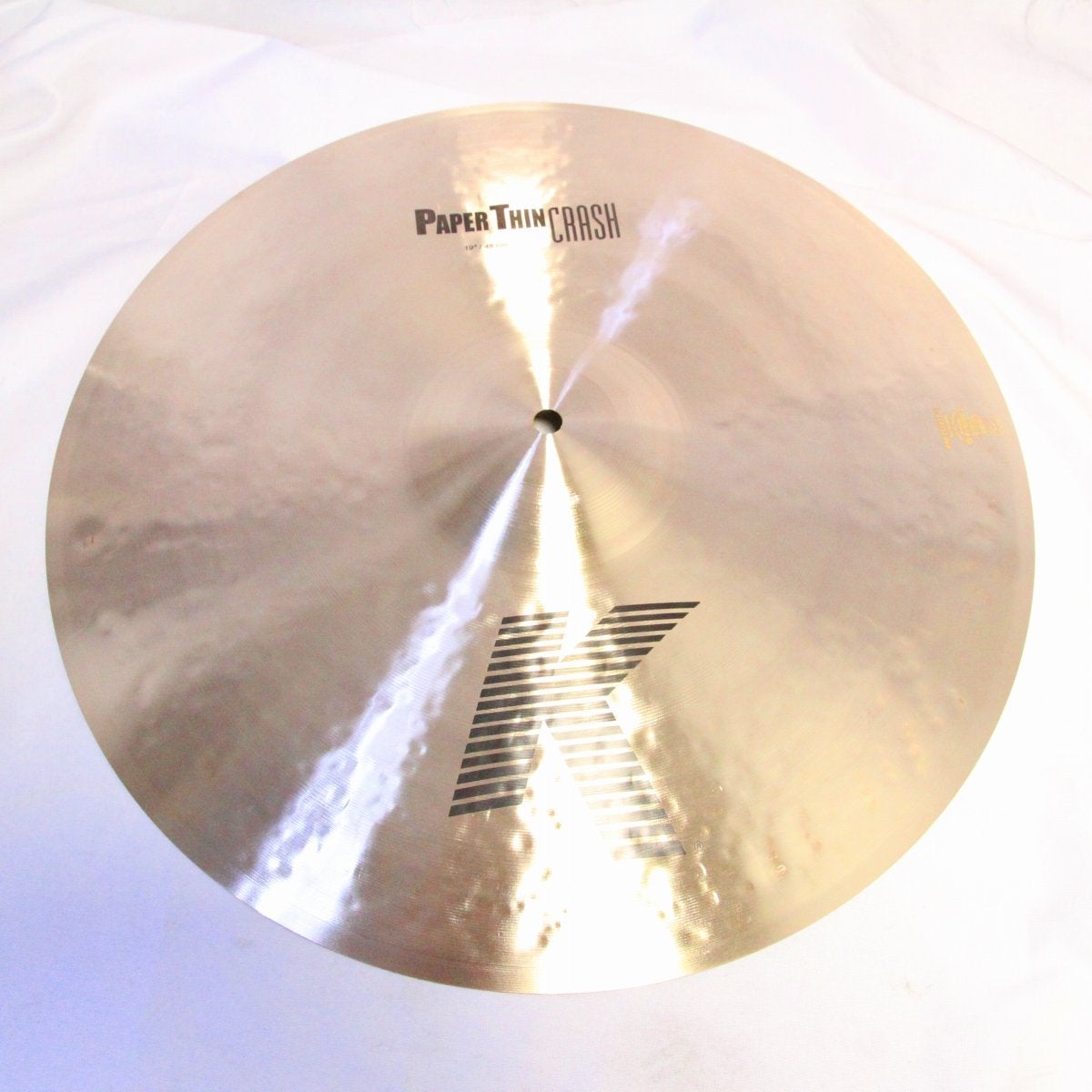 ZILDJIAN / K 19インチ PAPER THIN CRASH 1344g 厳選品・ジルジャン
