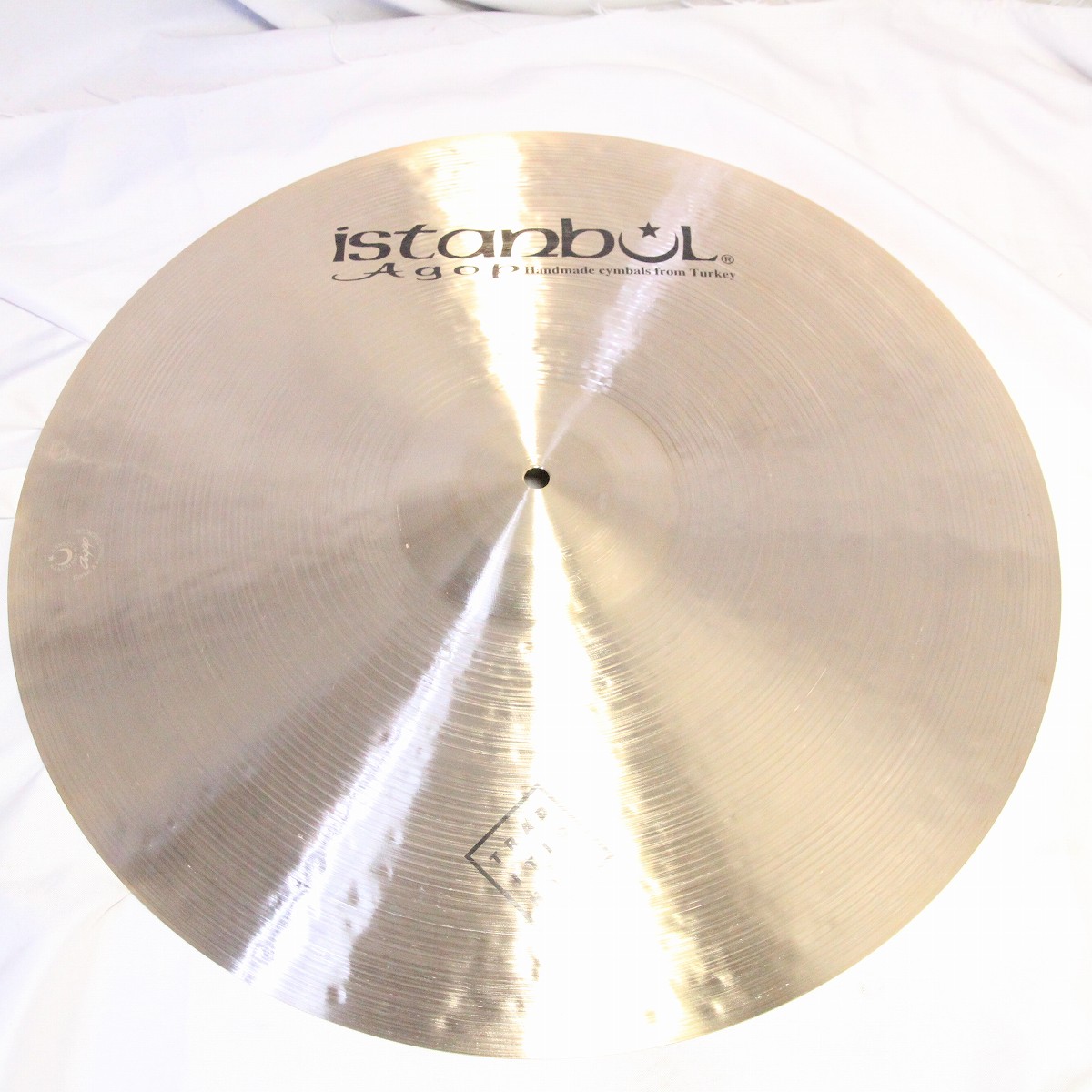 イスタンブールシンバルライド22インチ ISTANBUL / AGOP Traditional Crash Ride 22インチ 2422g
