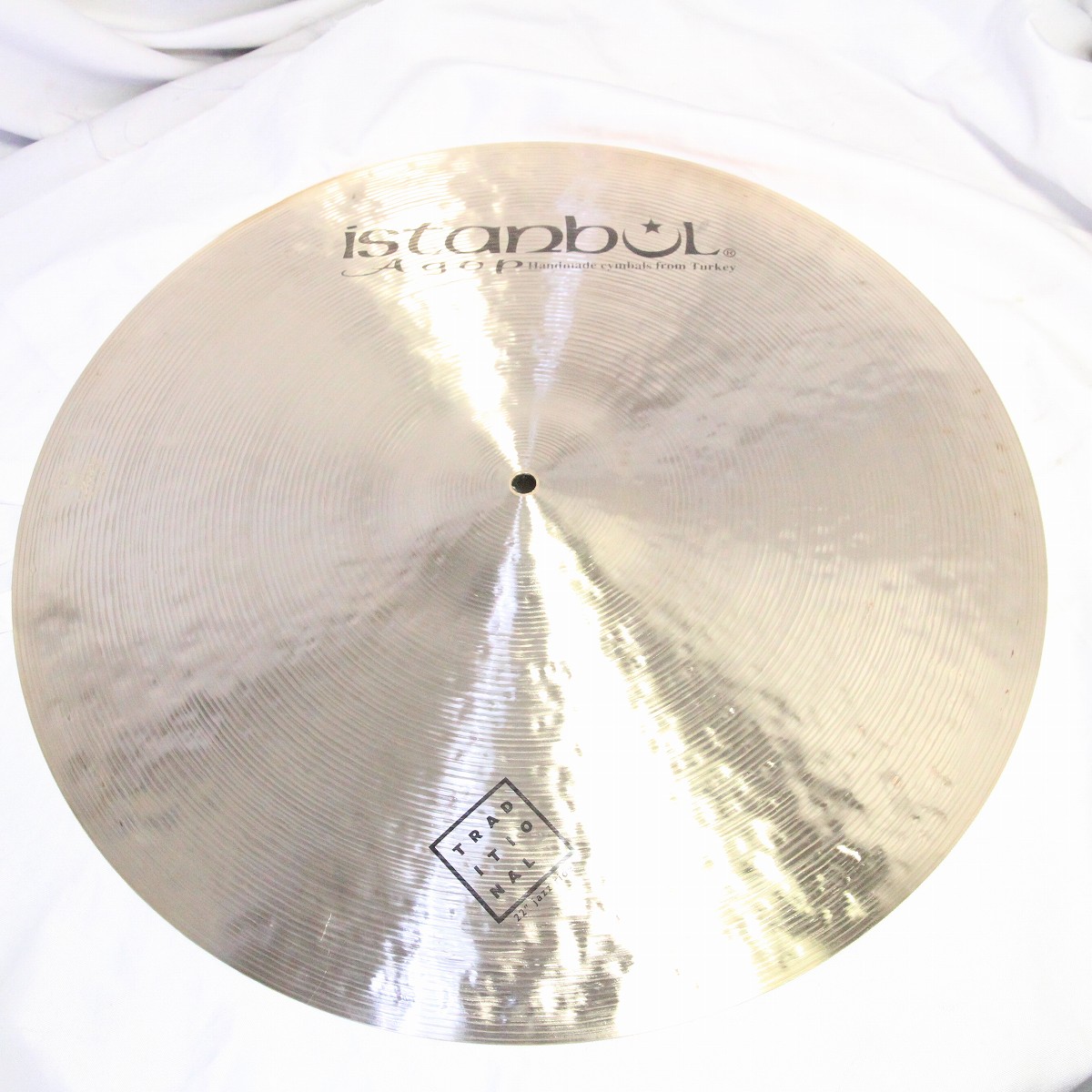 ジャズライドシンバル　イスタンブール（中古） ISTANBUL / AGOP Traditional Jazz Ride 22インチ 2364g