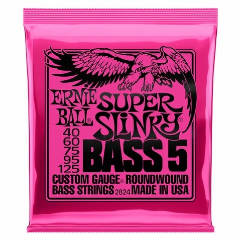 ERNiE BALL / #2824 SUPER SLiNKY BASS5 40-125 5-Strings Long Scale ベース弦