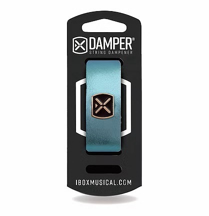 IBOX MUSICAL / DMSM06 METALLIC BLUE LEATHER S ストリング・ダンパー