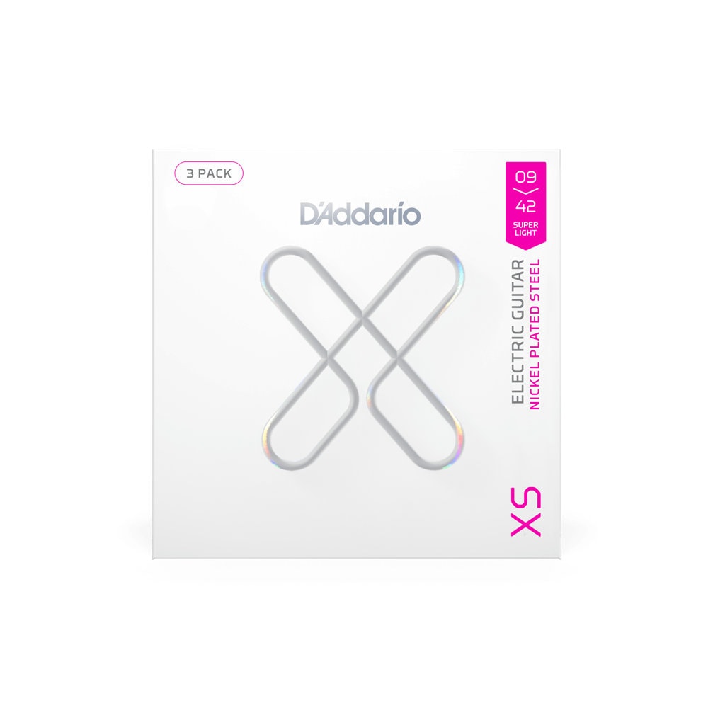 D'Addario / XSE0942-3P XS STRINGS FOR ELECTRIC GUITAR Super Light 09-42 (3set pack) エレキギター弦【池袋店】