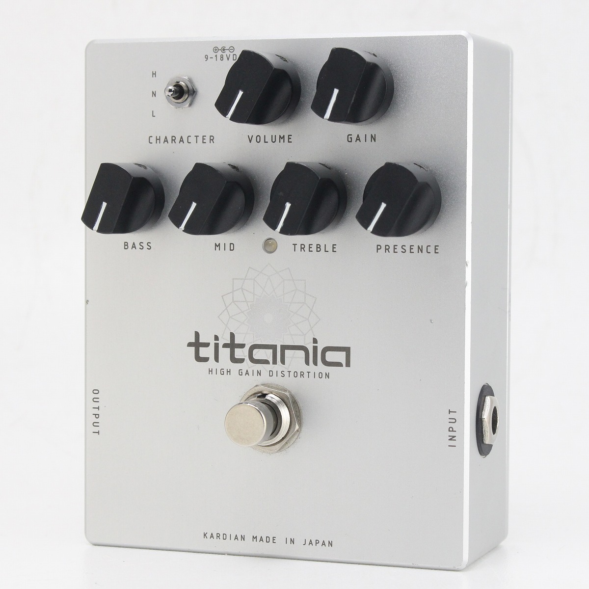 KarDiaN titania V1 ディストーション 中古】KARDIAN / TITANIA V1 【御茶ノ水本店】 | ディストーション