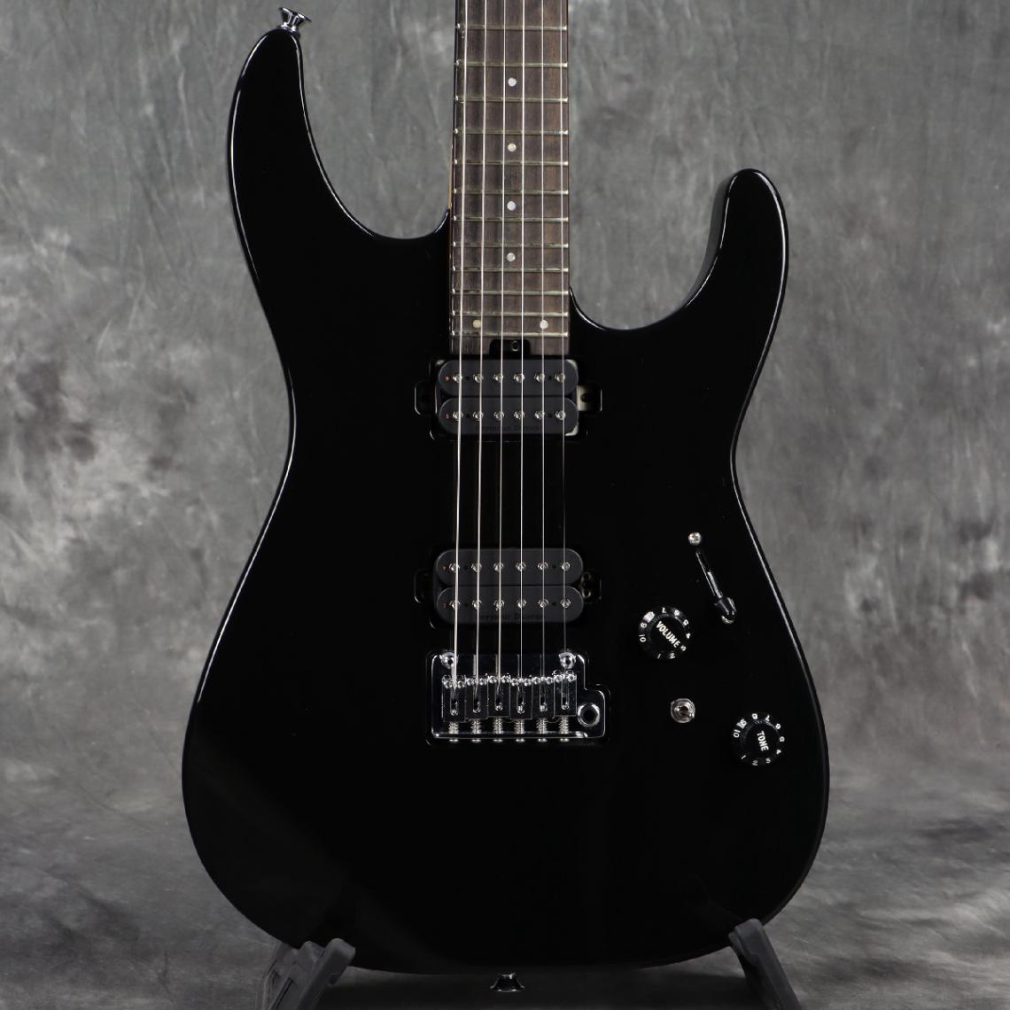 エレキギター　シャーベル ブラック Charvel（シャーベル） MJシリーズから マホガニーDinkyボディ、Wenge