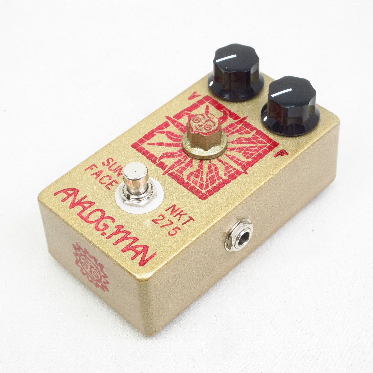 ギター ANALOG.MAN SUN FACE NKT 中古】ANALOG.MAN / Sun Face NKT275 White Dot Sun Dial ファズ