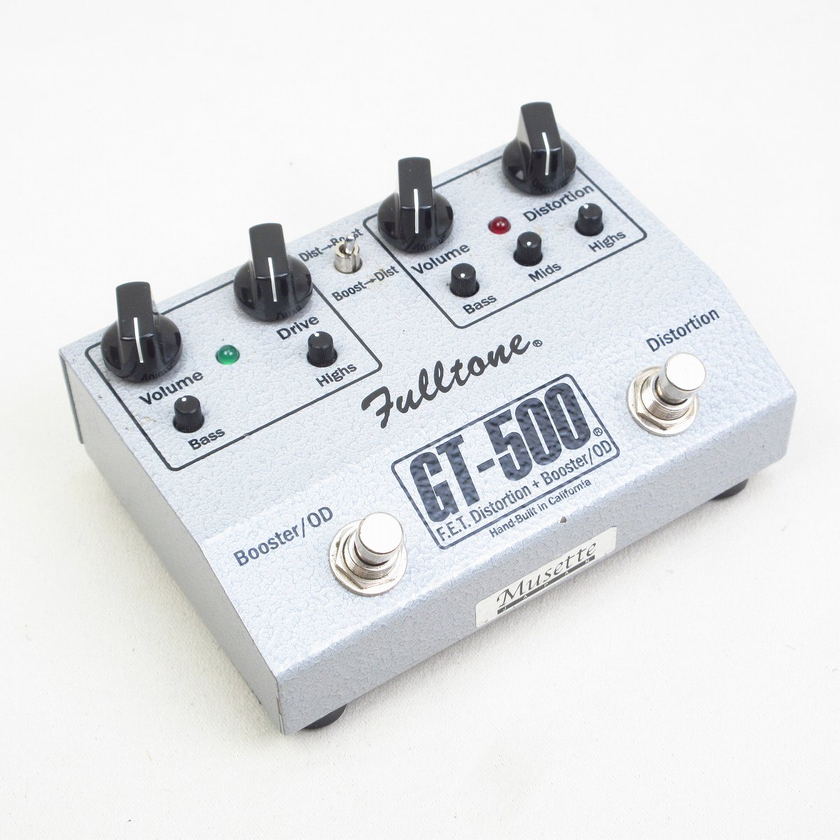 ■Fulltone GT-500 Distortion Booster OD 中古】Fulltone / GT-500 V1 F.E.T. Distortion + Booster/OD