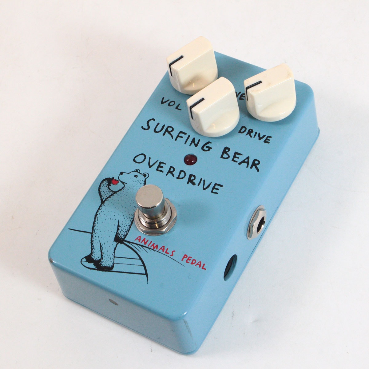 animals pedal SURFING BEAR OVERDRIVE by文 Animals Pedal Surfing Bear OD – Motor City Guitar