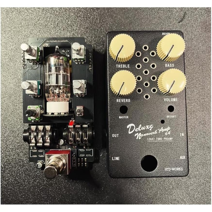 HTJ-WORKS / Deluxe Nanoverb Amp 64'(DNA64') 12AX7 Preamp & Reverb