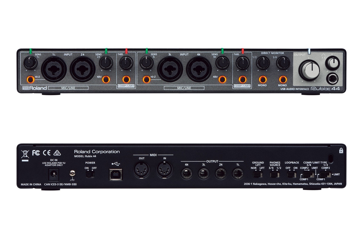 Roland / Rubix44 スタートセット【渋谷店】 | USB | イシバシ楽器