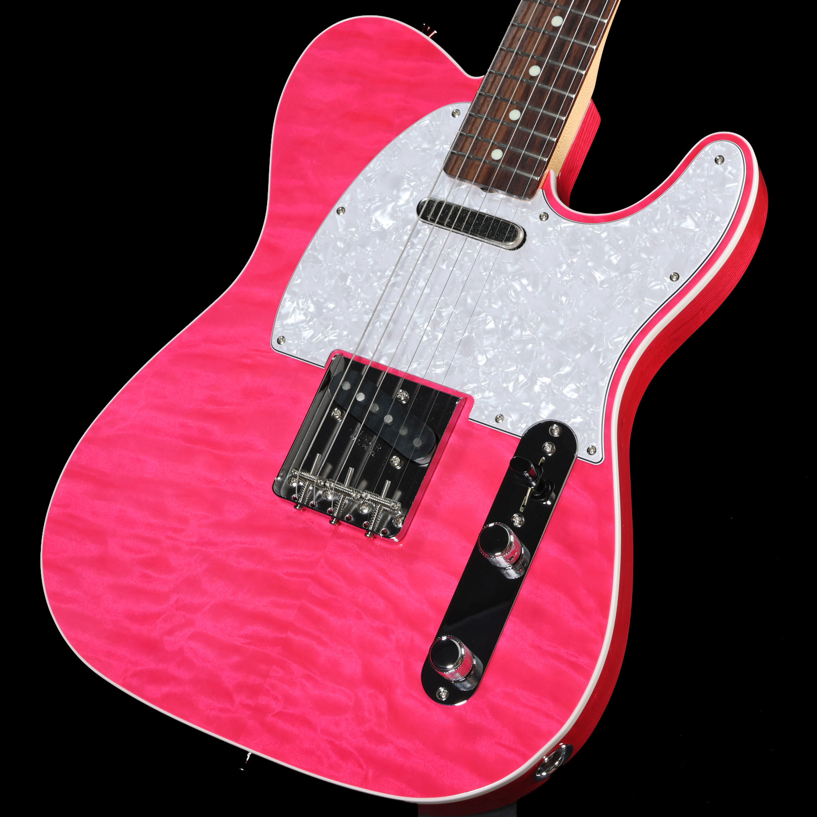 Fender / ISHIBASHI FSR MIJ Traditional 60s Custom Telecaster Quilted Maple Top Ash Back Translucent Pink 【実物画像】【福岡店】【YRK】