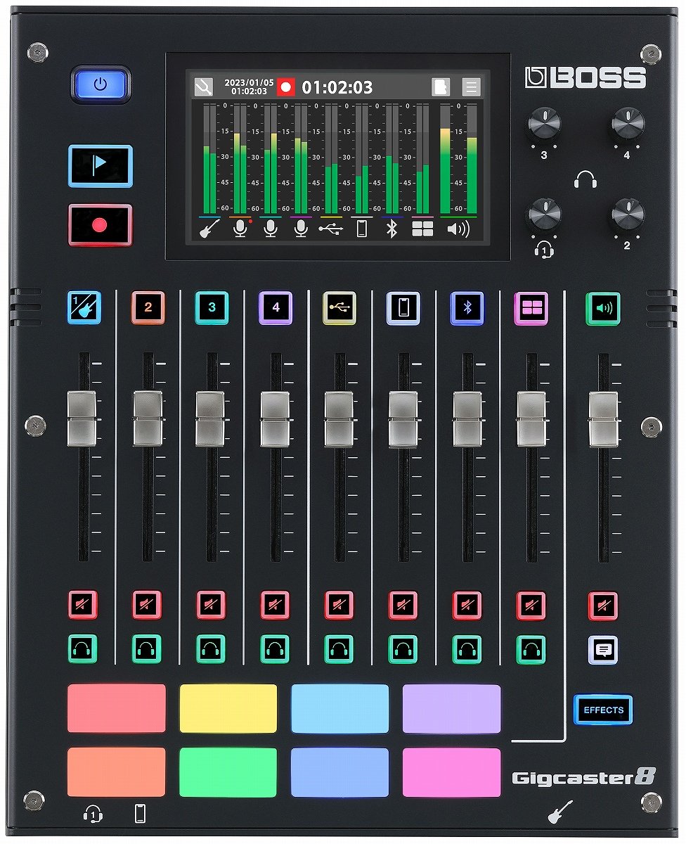 配信機器・PA機器・レコーディング機器 BOSS Gigcaster 8 Amazon.co.jp: BOSS ボス/Gigcaster 8 (GCS-8) 配信用オーディオ