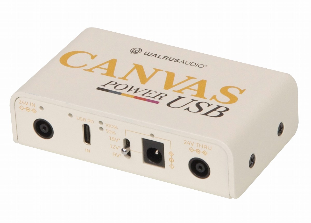 【数量限定リミテッド】Walrus Audio / Canvas Harvest Series Canvas Power USB WAL-CANV/PWRUSB HS USB PD対応