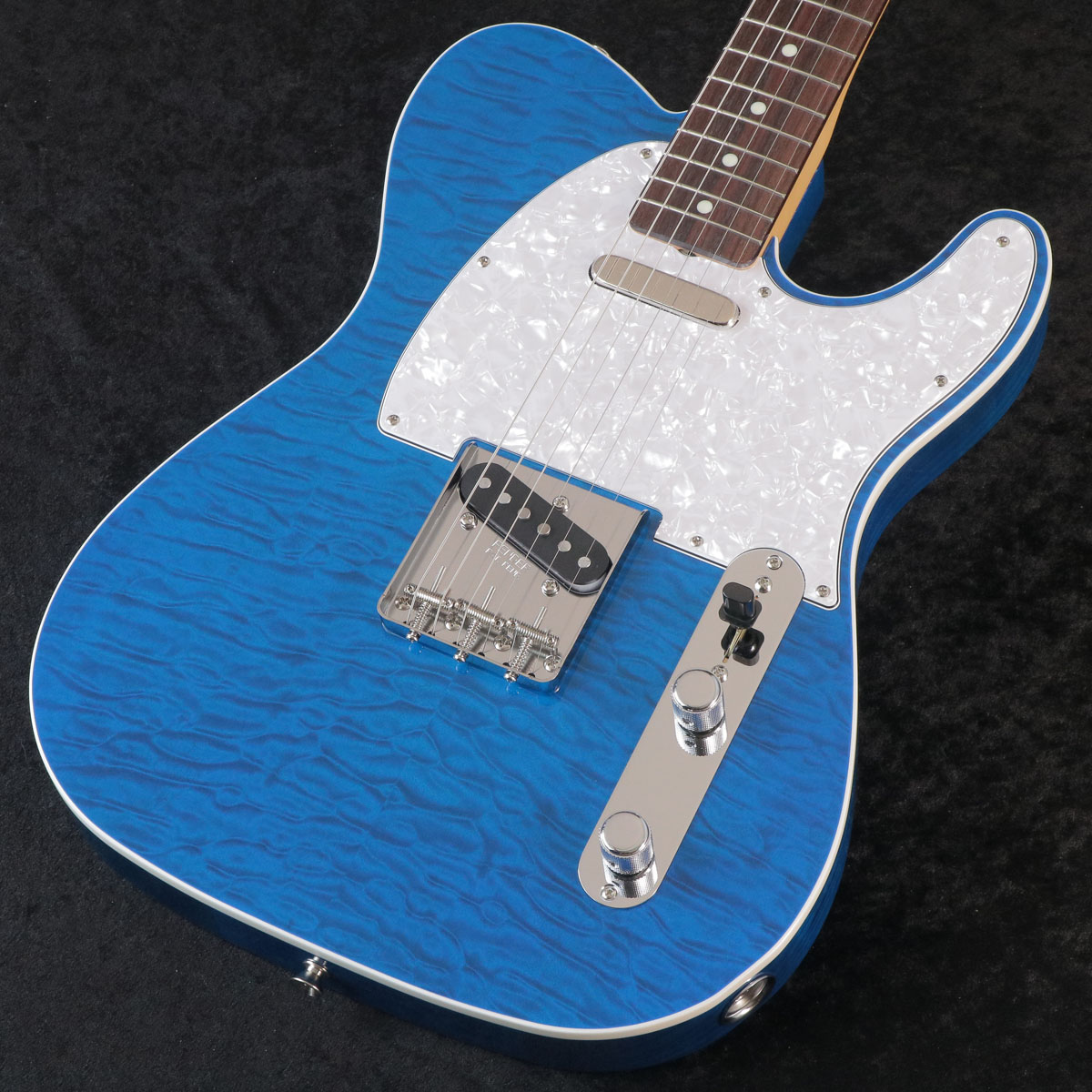 FENDER MADE IN JAPAN / ISHIBASHI FSR MIJ Traditional 60s Custom Telecaster Quilted Maple  Translucent Blue （重量:4.06kg） 【御茶ノ水本店】