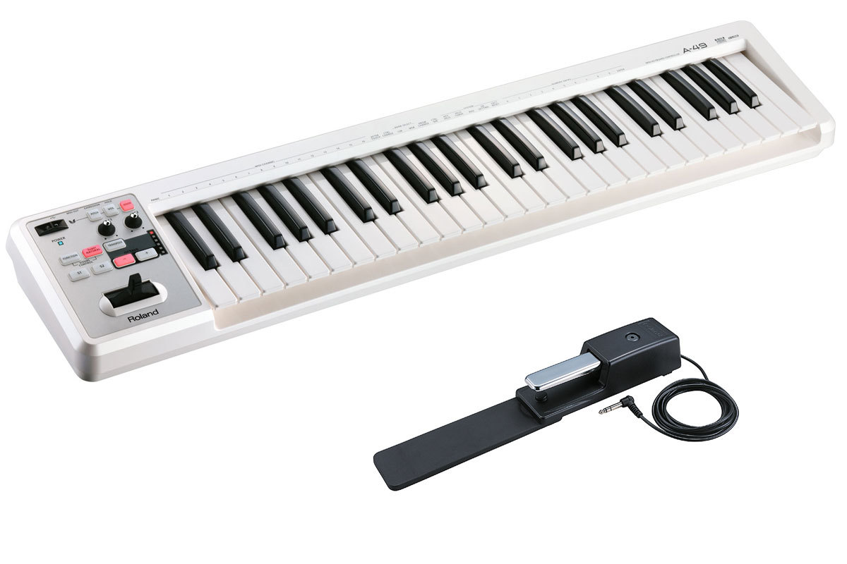 Roland / A-49 WH ダンパーペダル(DP-10)セット【渋谷店】 | MIDI