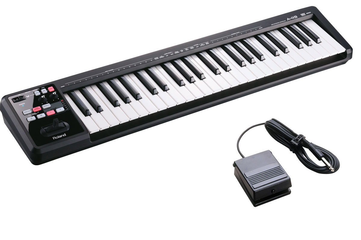 Roland / A-49 BK フットペダル(DP-2)セット【渋谷店】