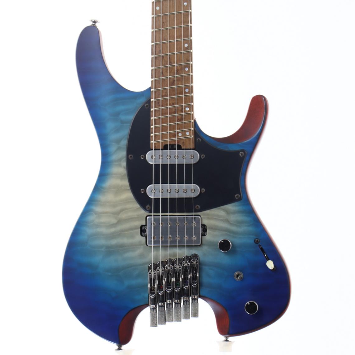 ギター Ibanez QX54QM 中古】Ibanez / QX54QM Blue Sphere Burst Matte 【梅田店】 | ヘッド