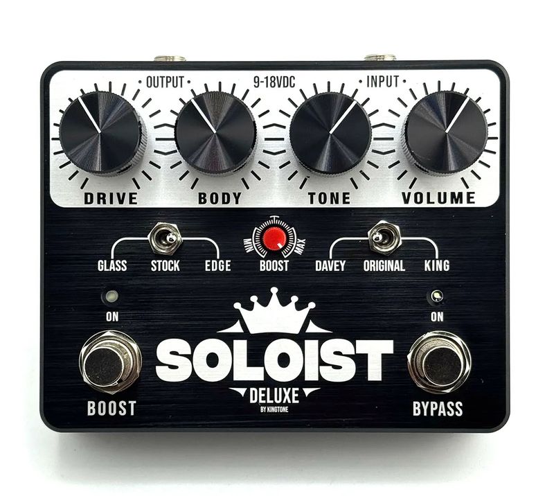 KingTone THE SOLOIST 初期型 セール品》[長時間持続するサスティンを備えた究極のオーバードライブ