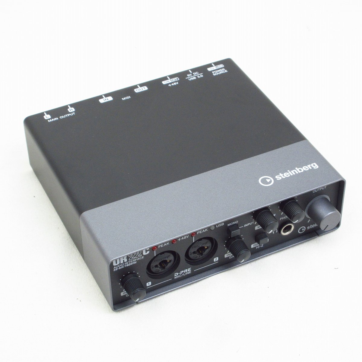 中古】steinberg / UR22C 2IN&2OUTのオーディオインターフェイス
