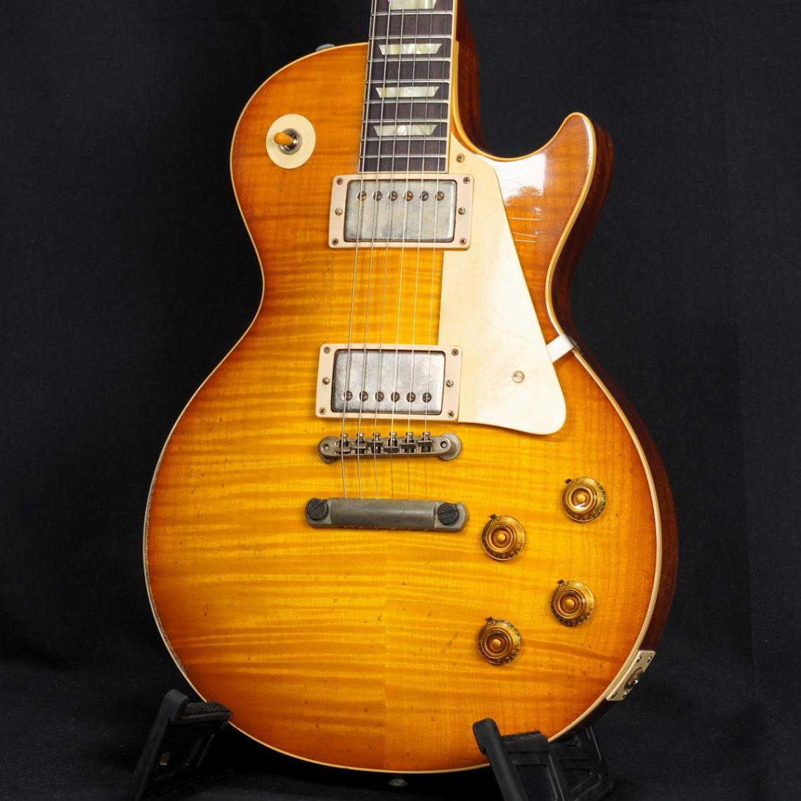 GIBSON CUSTOM Murphy Lab 1959 Les Paul Standard Heavy Aged Golden Poppy Burst【오차노미즈 FINEST_GUITARS】
