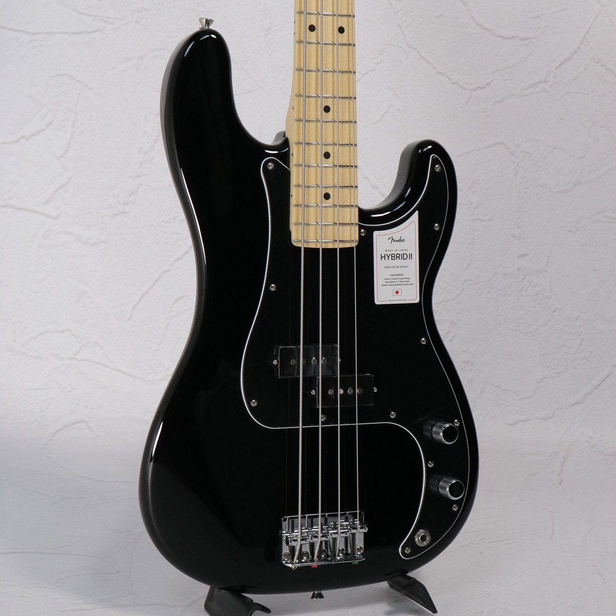 Fender / Made in Japan Hybrid II Precision Bass Black Maple 【S/N