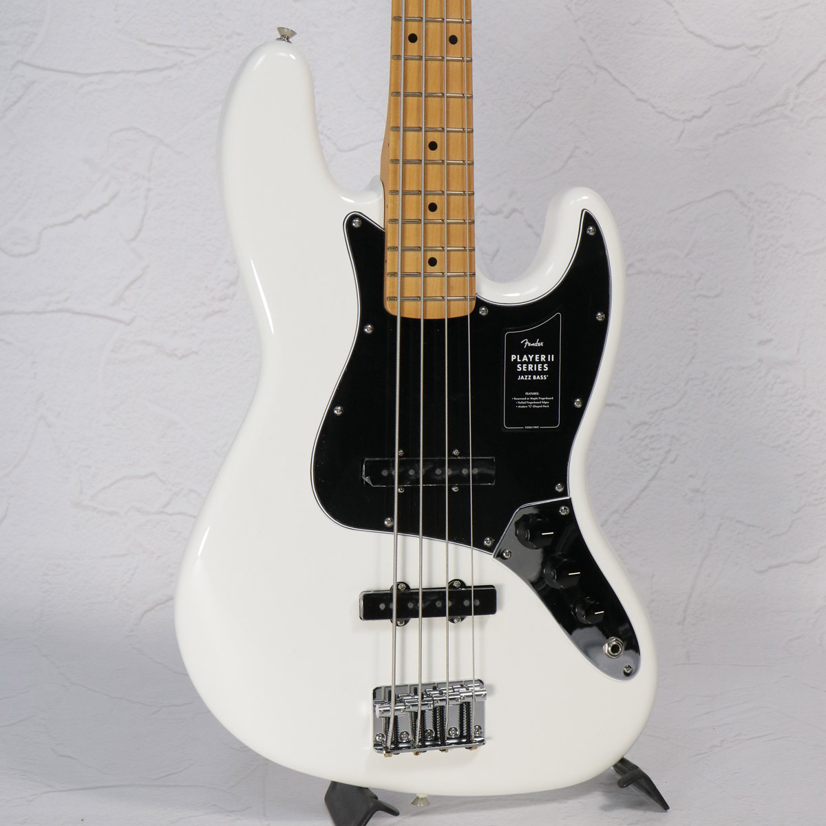 【美品】 Fender MEXICO Player Jazz Bass ホワイト Fender Mexico / Player II Jazz Bass Maple Polar White 【S/N