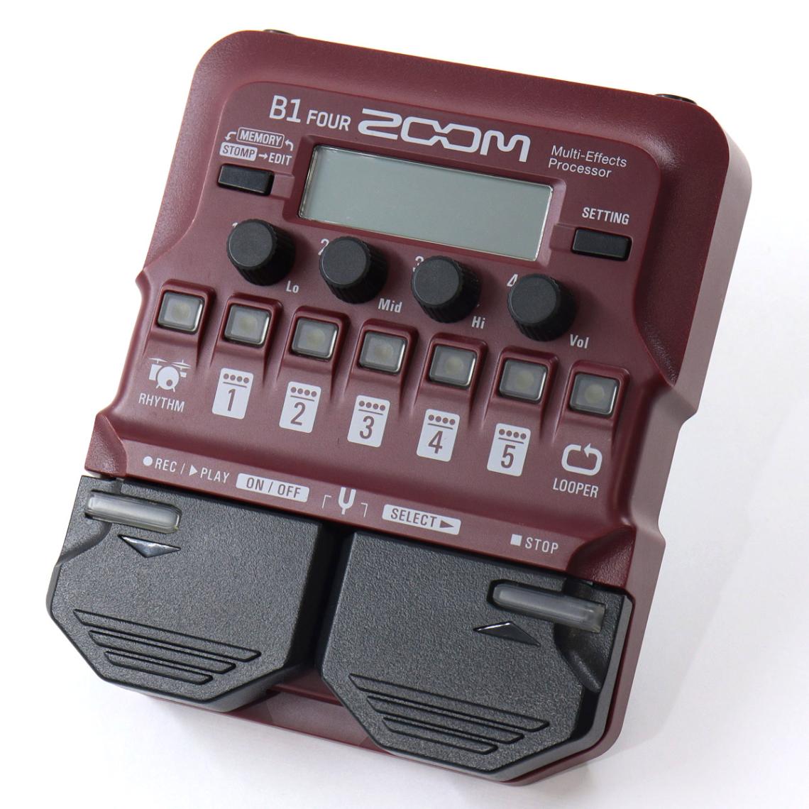 中古】ZOOM / B1 Four 【池袋店】 | マルチエフェクター | イシバシ楽器