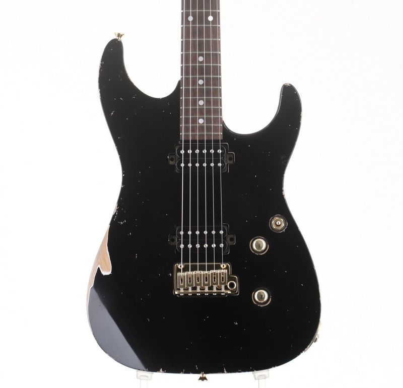 ギター Addictone ARENA llic Black(USA Neck) 中古】ADDICTONE CUSTOM GUITARS / ARENA Black Aged 【御茶ノ水本店