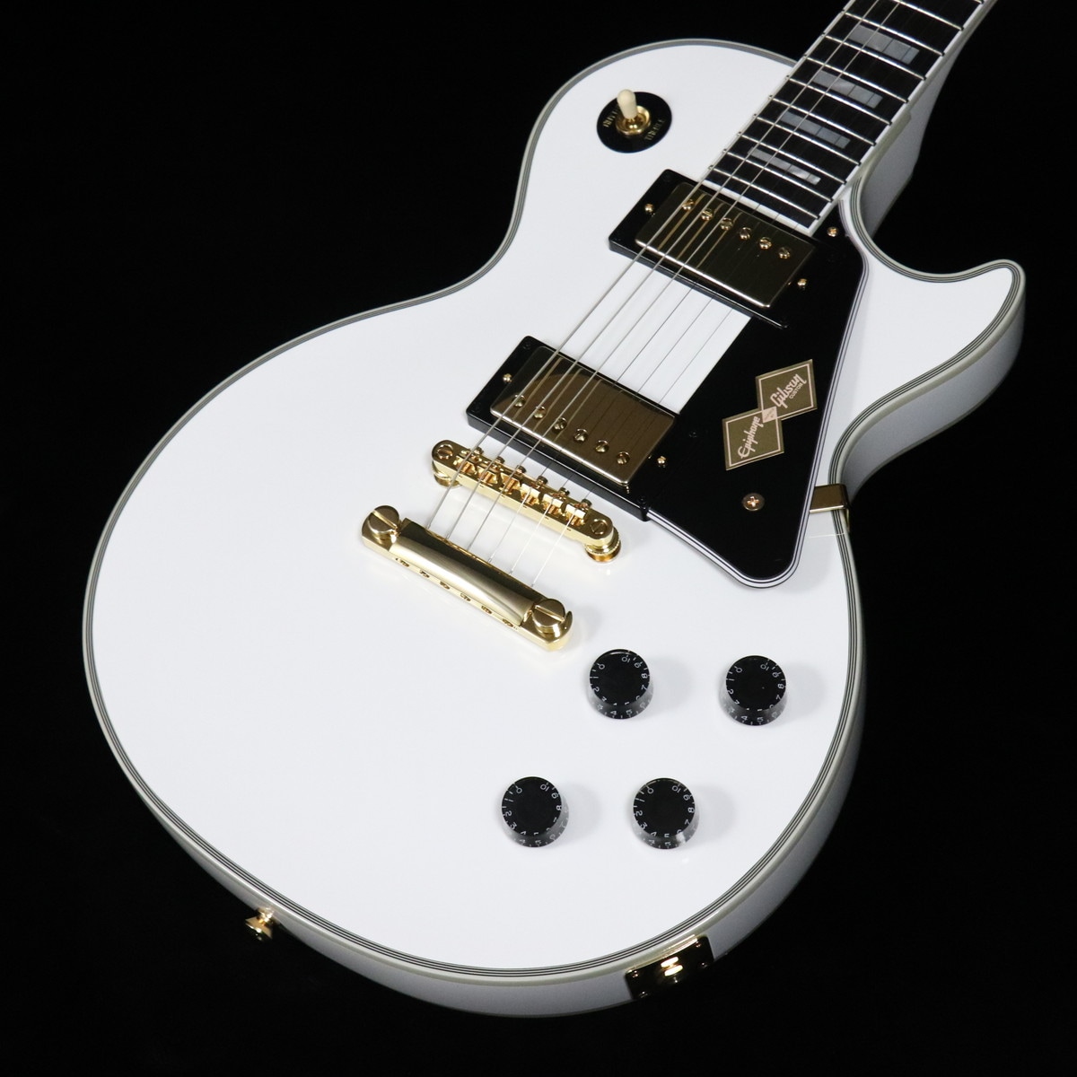 Epiphone / Inspired by Gibson Custom Les Paul Custom Alpine White