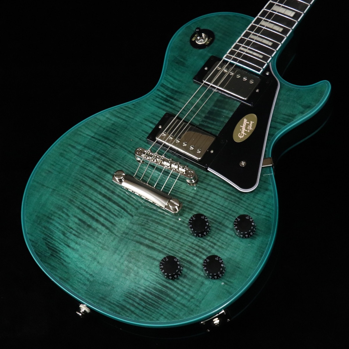 Epiphone / Inspired by Gibson Les Paul Custom Widow Peacock 【梅田