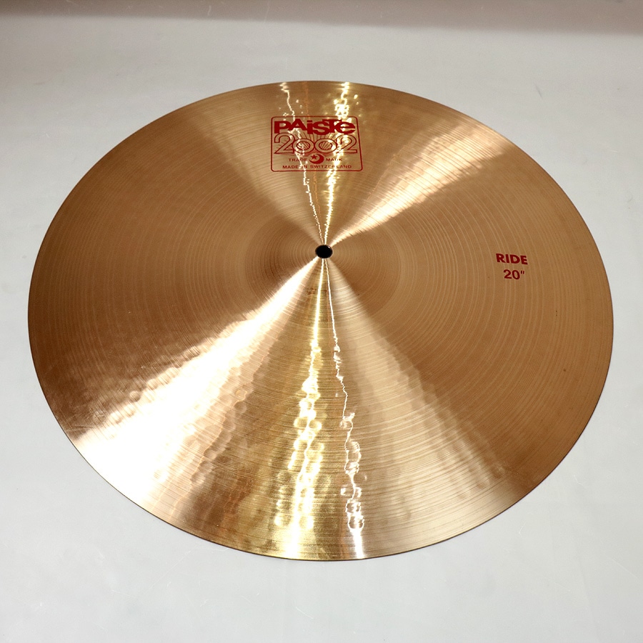 パイステ ライドシンバル　20インチ　PAISTE / 2002　20”　RIDE 中古】PAISTE / 2002 Ride 20” パイステ ライドシンバル 【名古屋栄店