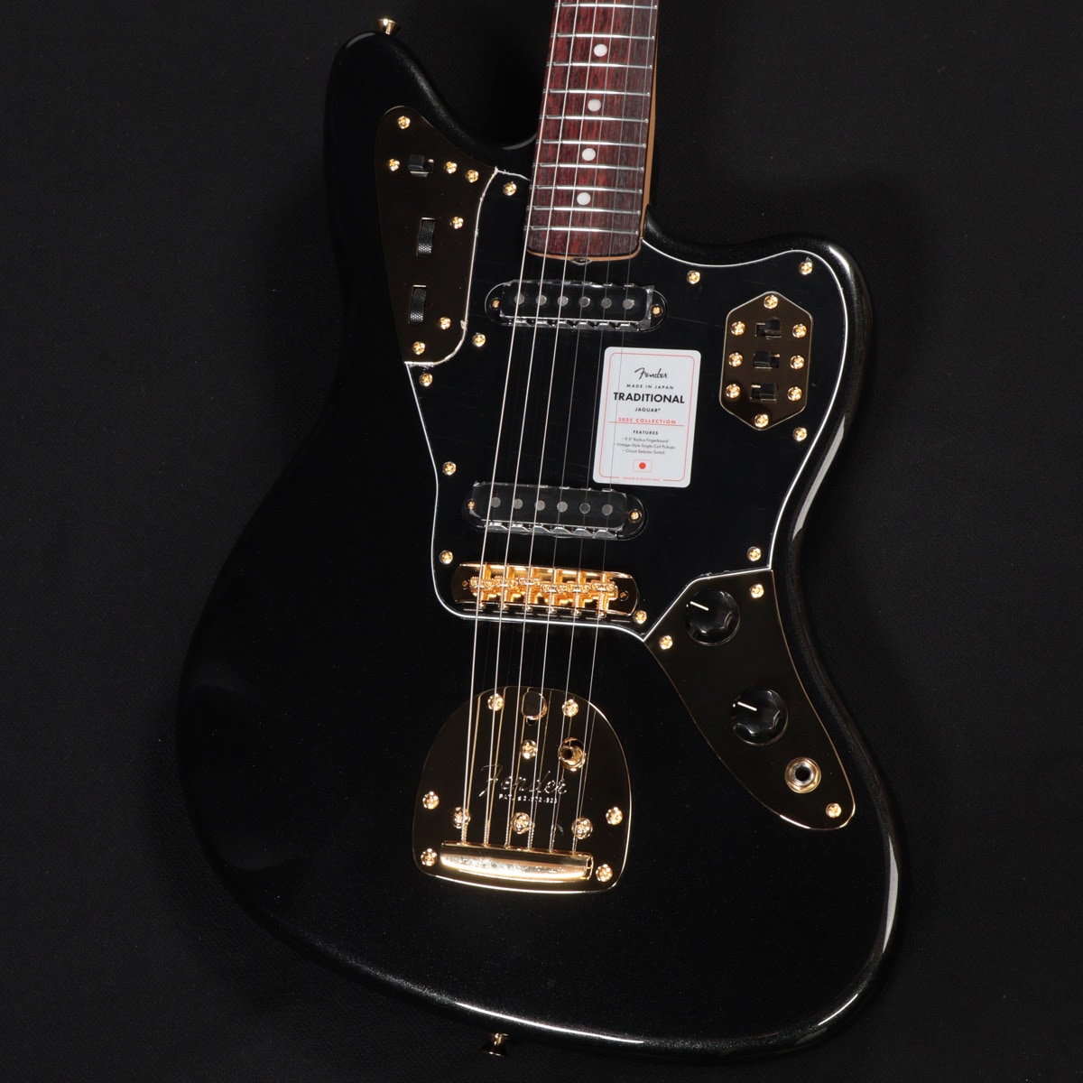 ギター fender jaguar black pearl mij 2025 Fender 2025 Collection MIJ Traditional 60s Jaguar Black Pearl
