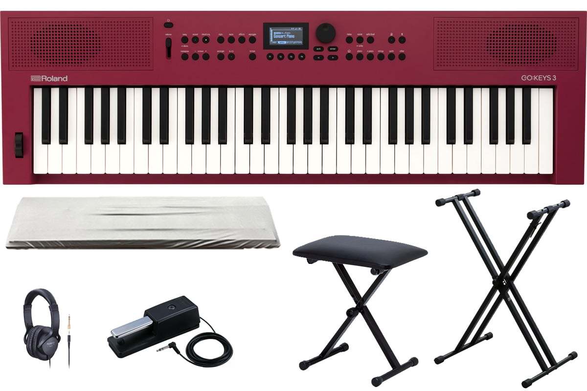 Roland / GOKEYS3-RD (GO:KEYS 3) スタンド＆キーボードベンチ＆ダスト