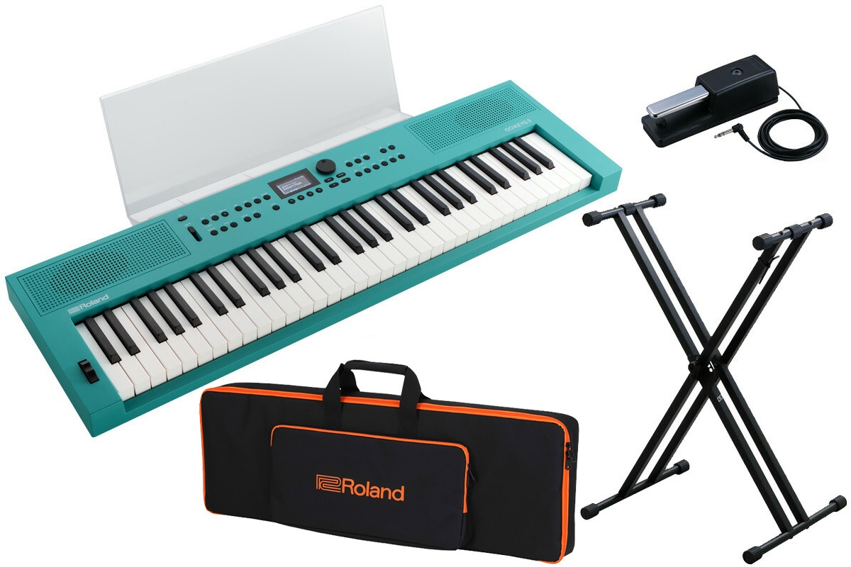 Roland / GOKEYS3-TQ (GO:KEYS 3) スタンド＆純正キャリングバッグペダルセット【渋谷店】