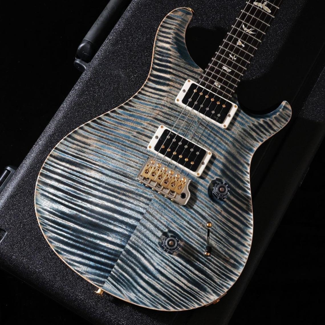 【美品】Paul Reed Smith custom24 10top Paul Reed Smith Custom 24 10-Top - Black Gold Wraparound Burst
