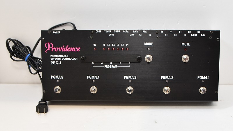 Providence PEC-1 プログラム可能エフェクトコントローラー Providence PEC-1 プログラム可能エフェクトコントローラー Providence