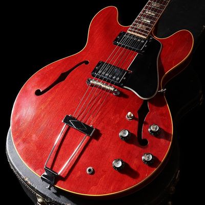 ギブソンＥＳー335 ビンテージ 純正ハードケース付 中古】GIBSON / 1966 ES-335 Cherry【Vintage】 【御茶ノ水本店