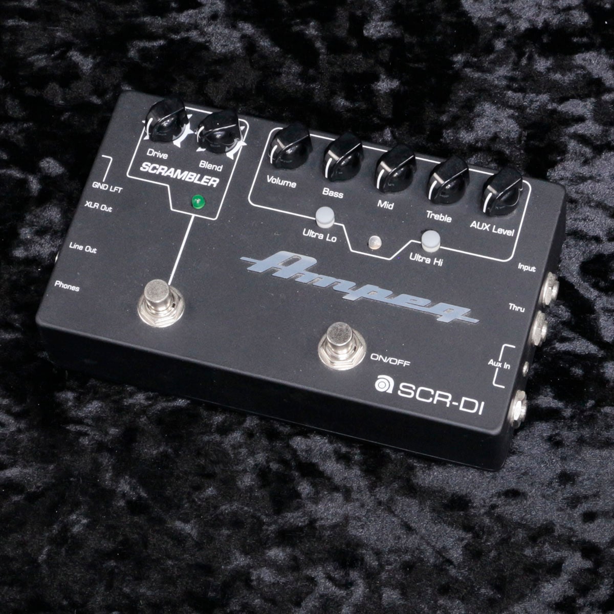 AMPEG SCR-DI ベース用プリアンプ AMPEG SCR-DI ベースエフェクター プリアンプ おすすめ 初心者 学生