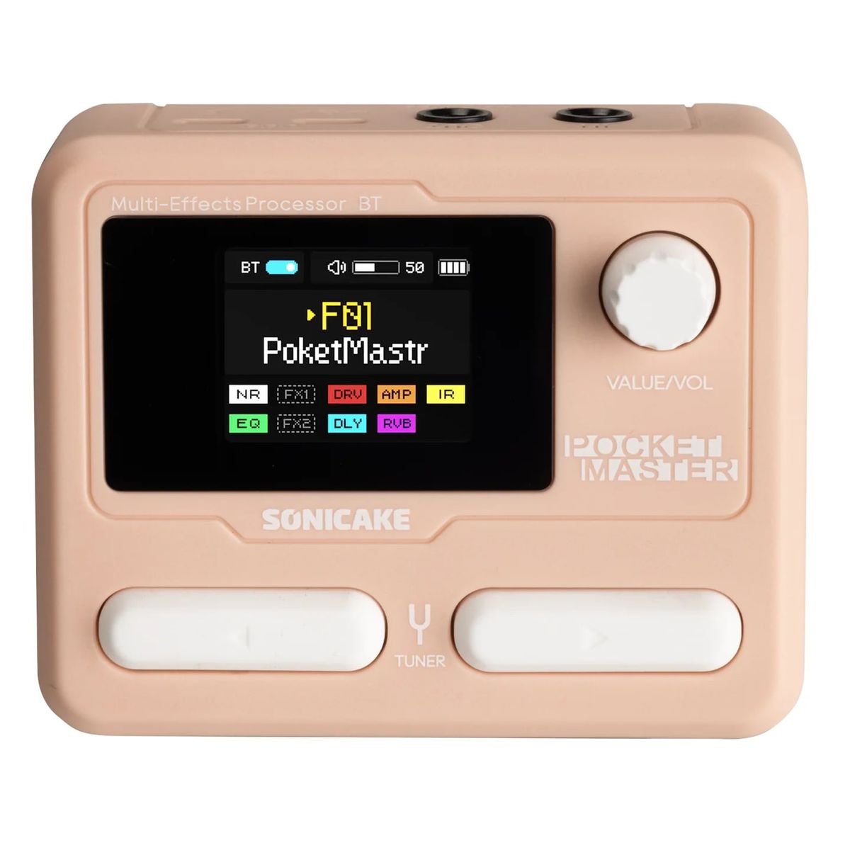 SONICAKE POCKET MASTER BT マルチエフェクター Amazon.com: SONICAKE Pocket Master-Portable Multi Effects Pedal